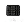 Silicone Mold for Candy Chocolate Multi-Shape DIY Handmade Baking Mold Flexible Non-Stick Soft Candy Chocolate Mold for Home Kitchen Use