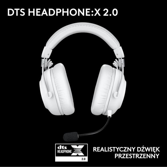 LOGITECH G Pro X2 Lightspeed Headset, White