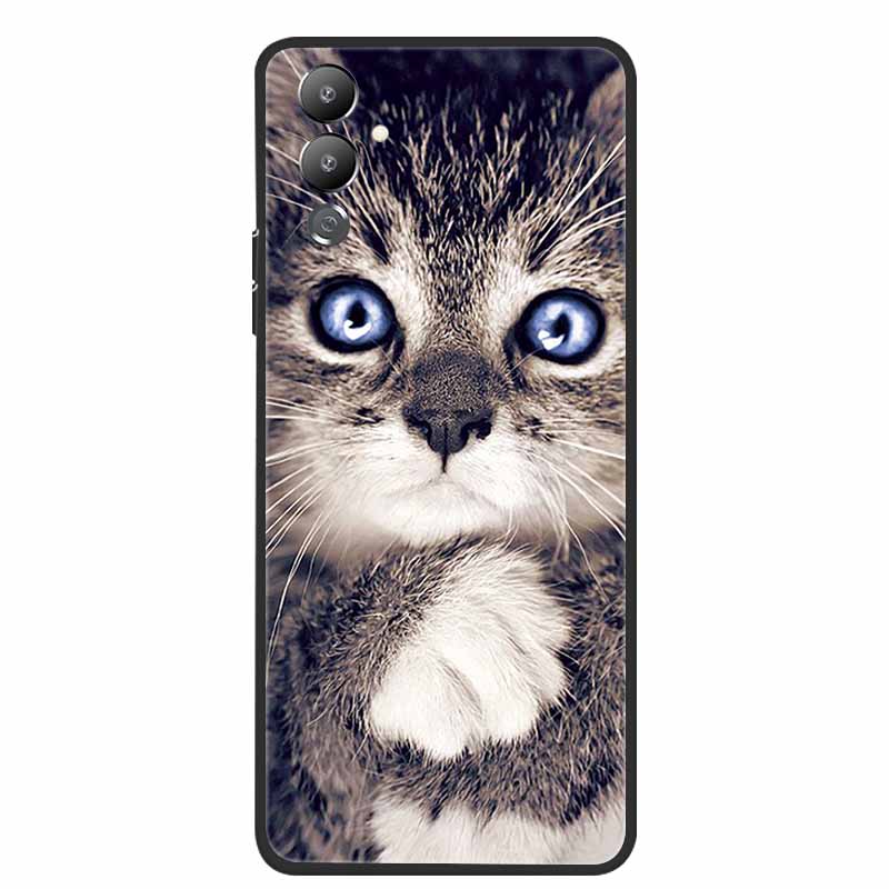 Cover For Tecno Pova Neo2 Case Fashion Soft TPU Silicone Back Cover For Tecno Pova Neo 2 Cases Bumper Coque Cat Fundas Neo2 LG6n