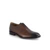Men S Premium Half Brogue holeS Cut Saffiano dreSS ShoeS Dmx652ke20  Brown 
