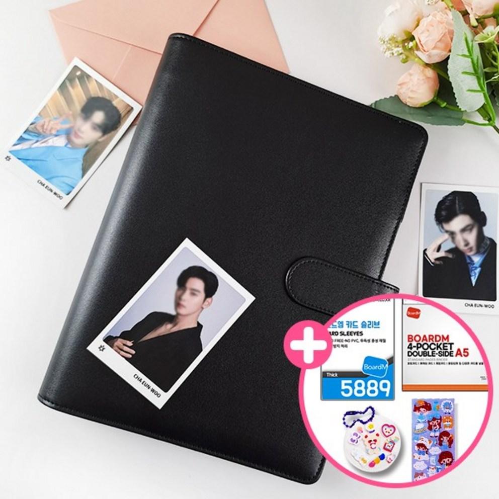 [Board M] Pastel Macaron A5 6-Round Photocard Binder (Includes 30 Sheets)