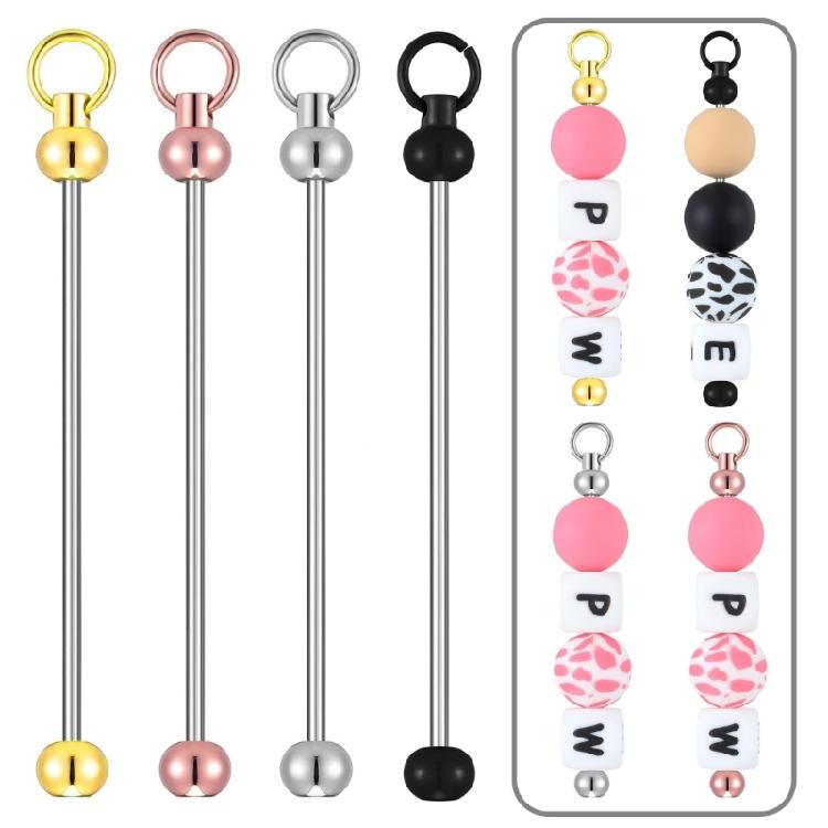 Stylish Keychain Clips with Sturdy Chains and Open Jump Rings 20 Pcs Set Accessory for Personalized Keychains Use
