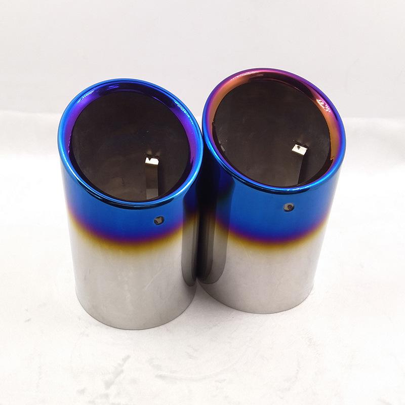 Exhaust Pipe Tailpipe Decoration for 18 Camry, New X1, Cadillac CT6, 13 Imported X5