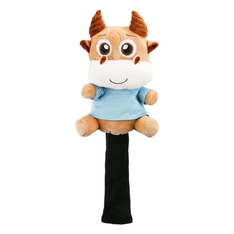 Wear Resistant Golf Driver Cover Playfulness Bulldog Pattern Golf Head Cover for Improved Accuracy 1