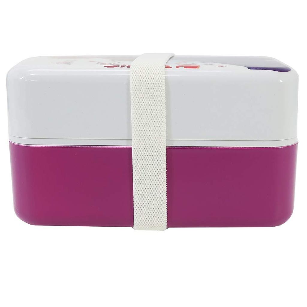 YAXEL Bento Made In Frozen Anna Box, Rectangular, Two-Tier, Disney, Japan, 2,