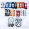 2Pcs Aluminum M Tb Bike Bicycle A Xle Pedal Non-Slip Front Rear A Xle Foot Pegs Bicycle Socle Footrest Pedal Bike Accessories