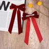 Velvet Double Bowknot Hairpin Hair Accessories Stylish and Simple Versatile Duckbill Clip Hairpin