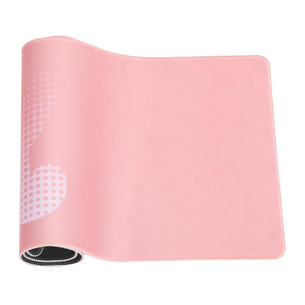 Large Mouse Pad NonSlip Computer Game Notebook Tablet Mat Office Computer Accessories(Pink )