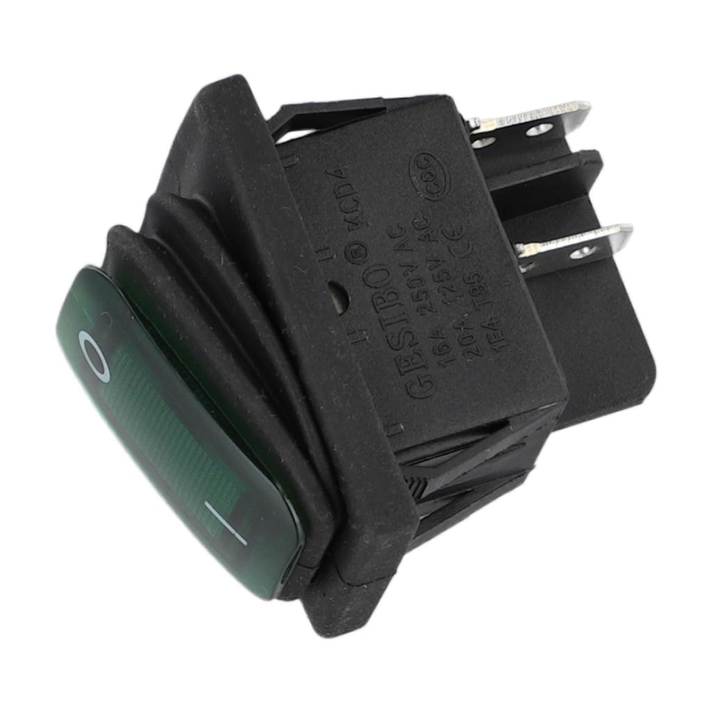 NEW Switch 2 Gears 4 Feet Rocker Switch Waterproof Rocker With Light Auto Parts Fits For Many Car Motorcycle Boat Some Machine