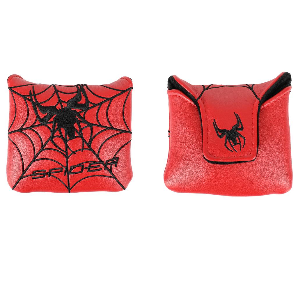 Embroidery Spider Golf Supplies Golf Putter Sleeve Head Cover Putter Ball Head Cap Cover Golf Club Cover 2026