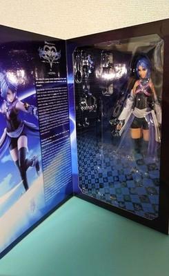 Square Enix Kingdom Hearts Play Arts Kai Aqua Action Figure Unopened