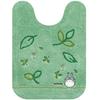 Senko My Neighbor Totoro Forest Wind Long Toilet Mat, Approximately 80 X 60 Cm, Green, 11833