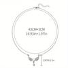 Elegant & Sexy Angel Wing Pendant Necklace , Party Accessory|Sleek Necklace|Chic Pendant Design