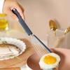 1pc Stainless Steel Spatula, Silicone Handle Heat-Resistant Frying Pan Turner, Non-Stick Kitchen Utensil for Cooking Steak and Fish - for Christmas