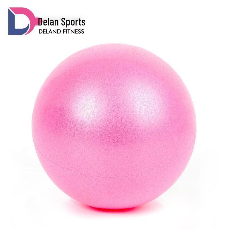 

Утолщенный взрывозащищенный мяч для пилатеса из пшеничной соломы 25 см - Фитнес и йога для детей розовый