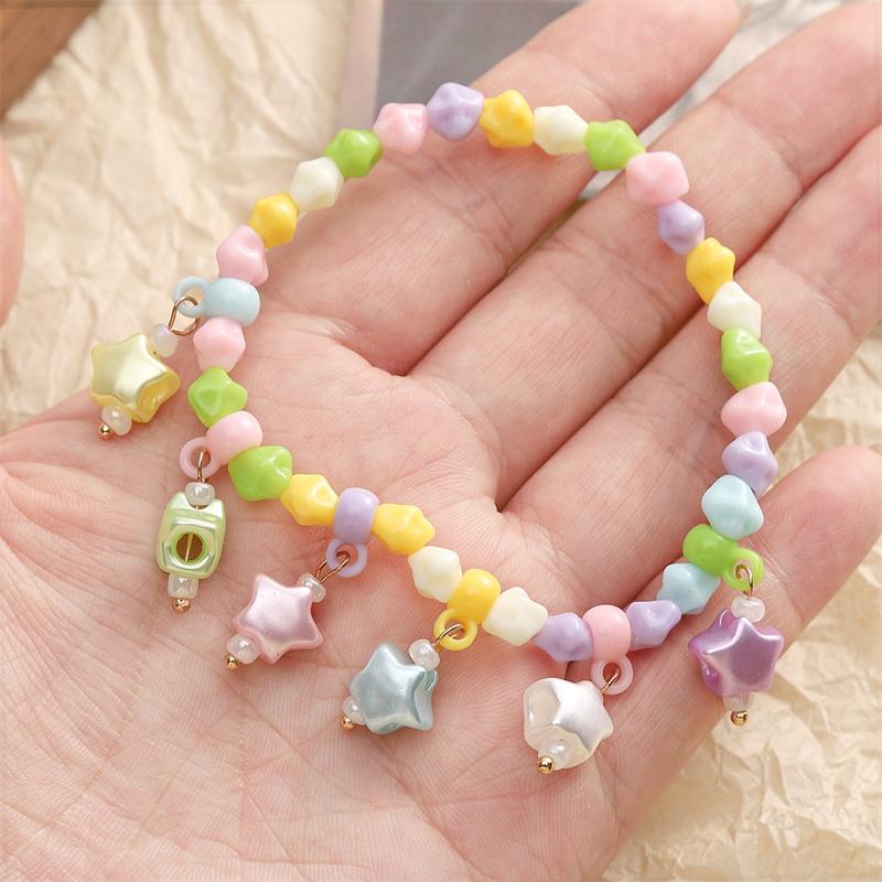 [9X4mm] Three Way Connector Beads Acrylic Beads DIY Bracelet Necklace Pendant Accessories