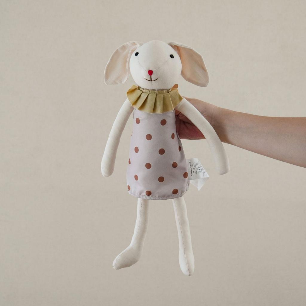 1PC Nordic Style Bunny Doll Cotton High Quality Companion Toy Souvenir Holiday Gift Cartoon Baby Soothing Toy