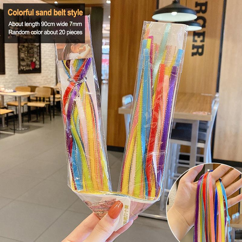 90Cm Mix Colorful 16-30Pcs Hair Braids Rope Strands For African Braids Girls Diy Ponytail Braids Women Styling Hair Accessories