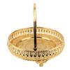 Alloy Dessert Plate Round Cake Plate Platters Fruit Tray  Living Room