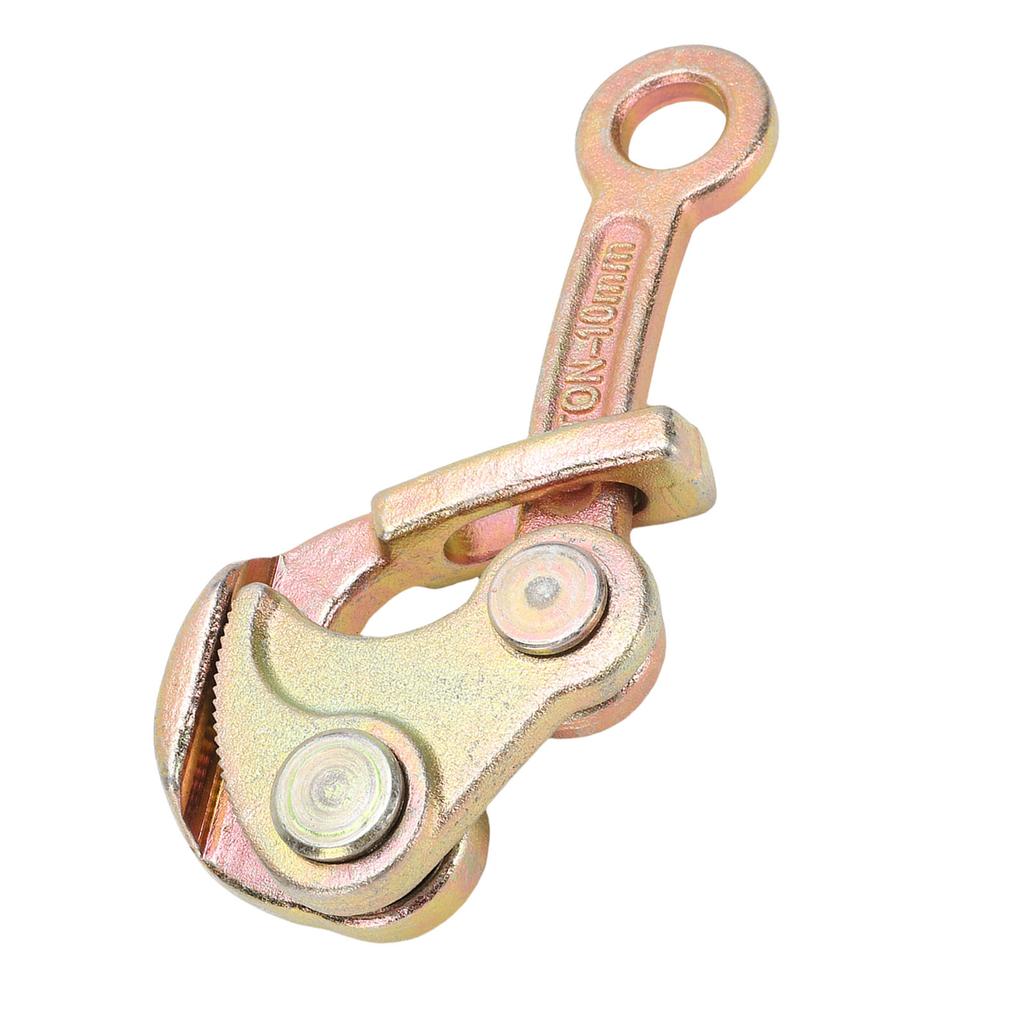 Cable Grip 0.5T Wire Gripper for 1 10mm Rope Puller Tool Carbon Steel Multi Functional