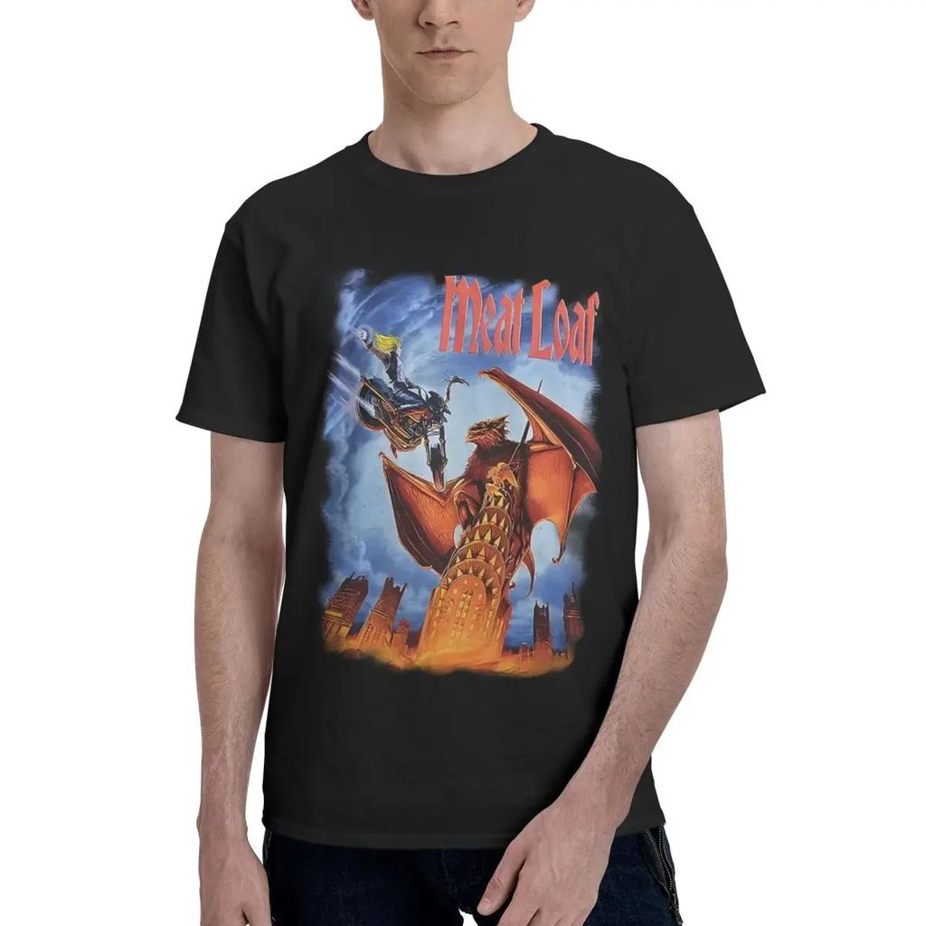 Meatloaf Everything Louder Than Everything Else Tour Rock 100 Cotton Casual Breathable Confortable Cute Mens TShirts Men