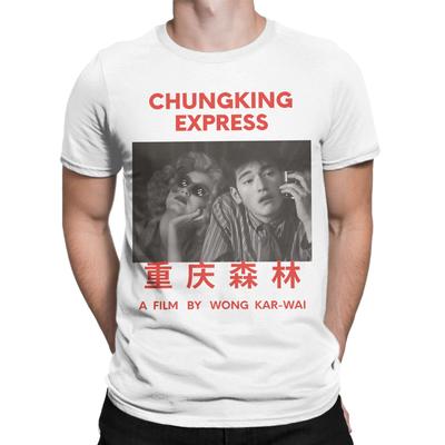 Unisexs Chungking Eexpress Wong Kar Wai T Shirts Pure Cotton Clothes Vintage Short Sleeve Round Collar Tee Shirt Gift Tshirts