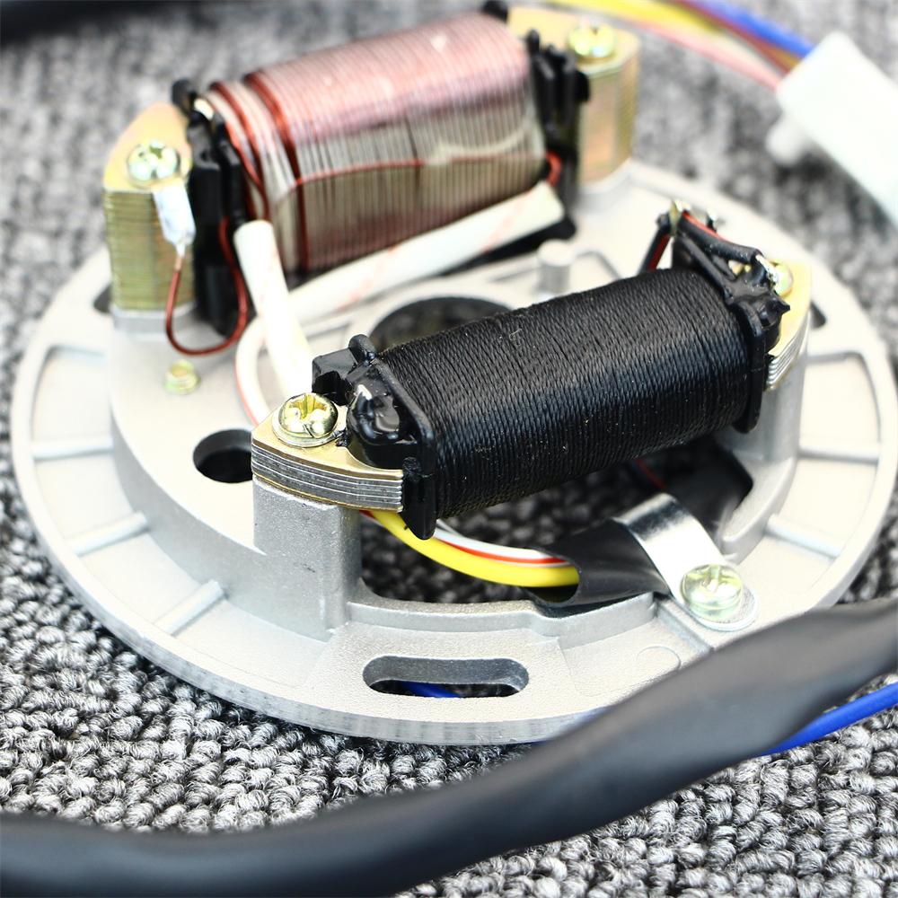 Two-stroke motorcycle AX100 Magneto stator rotor assembly AX 100 Generator stator rotor Stator coil