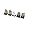 5 Stück/Set Ghostbusters Puppe Geschenk Haus DIY Baustein Spielzeug Actionfigur