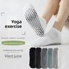 Yoga Socks - Men's Professional Anti-slip Pilates Short-tube Cotton Sports Socks for Running and Floor Use Without Bones