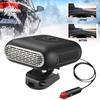 Universal Car Heater Fan 12V 120W 24V 200W Auto Windshield Heating Defogging Demister Anti-Fog Electric Dryer Defroster D3G7