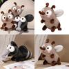Cute Plush Mosquito Doll With Embroidery Design For Childrens Play Comfort And