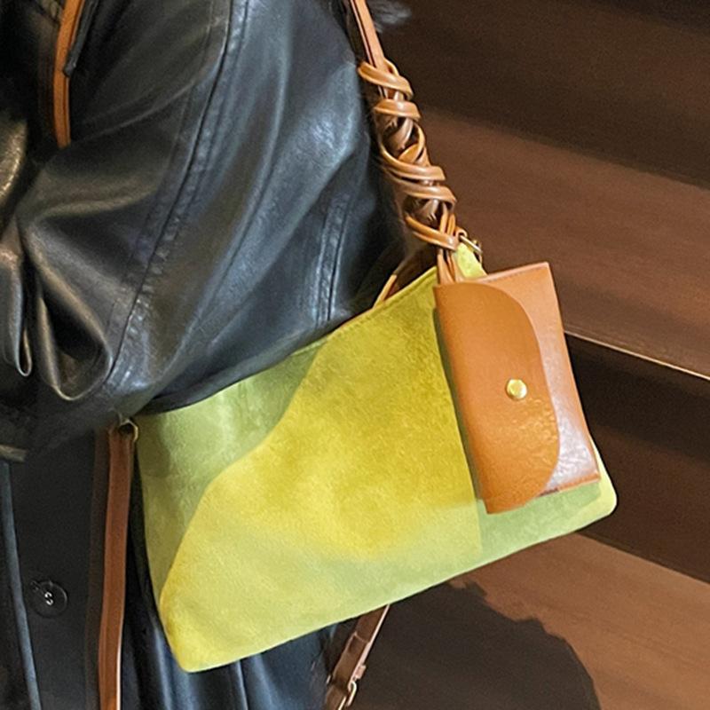 Retro weiches Leder gewebte Tragetasche Damen Sommer Neu Große Kapazität Hochwertige Tasche Pendler Schulter Achseltasche
