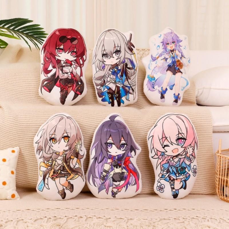 Honkai Star Rail Plush Dolls Throw Pillow Comfortable And Soft Fabric Perfect Gift For Game Fans