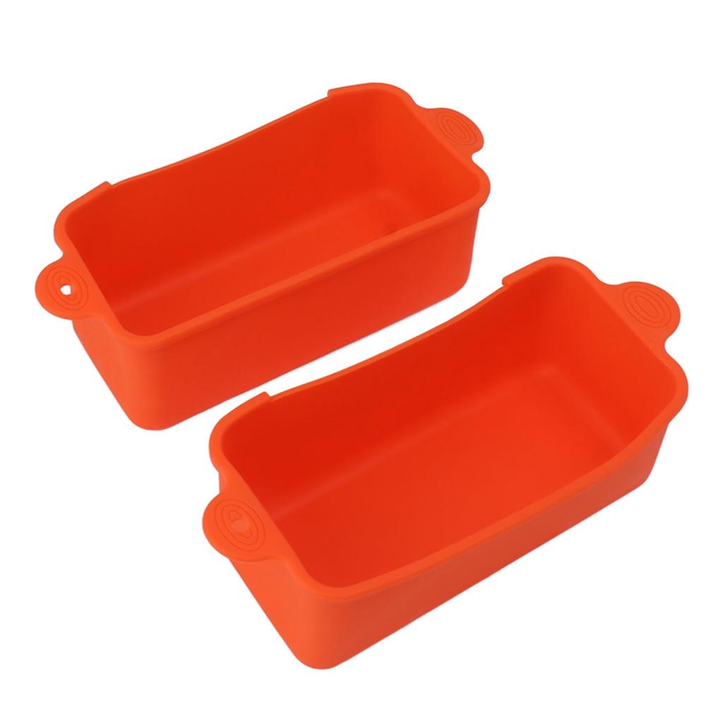 2Pcs Silicone Grease Cup Liners Reusable Drip Pan Liners Silicone Rear Grease Catcher for Griddle