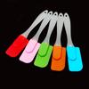 Frosted Translucent Silicone Spatula Cream Stirring Knife Jam Spatula Butter DIY Cake Baking Tool