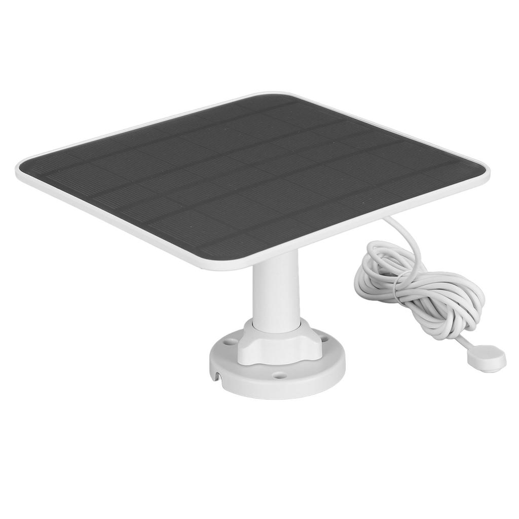 12W Solar Panel Charger IP65 Waterproof Magnetic Charging Security Camera Solar Power Supply for