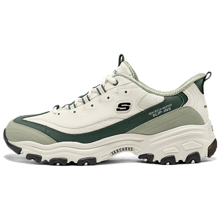 Skechers DLites 1.0 Slip-Ins Comfortable Fashion Trendy Shock Absorbing Breathable Increased Height Low Top Dad Shoes Men sneaker 232422-NTOL 40