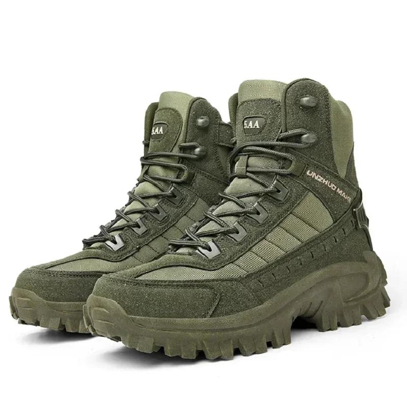 Men Shoes Boots Mens Men's Desert Waterproof  Ankle Men Outdoor Boots Sport Boots Work Safety Shoes Climbing Hiking Shoes Male