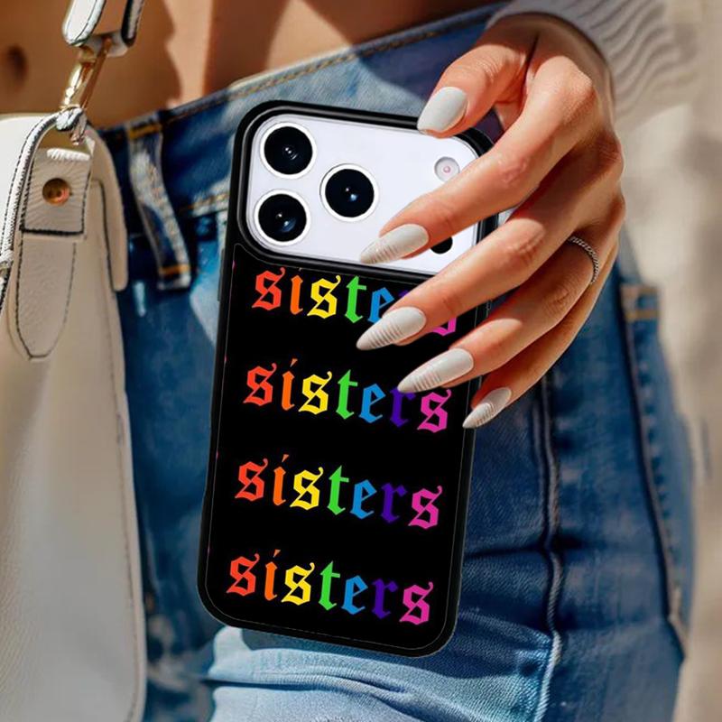 

Hi-Sisters Phone Case For iPhone 17 Air 14 15 13 12 Max Cover For Apple 14 15 16 16e 11 Pro Max Plus iPhone 16e