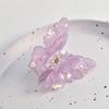 1PC Phantom Color Double-layer acetate Butterfly hair grab cute and sweet half-hair thin hair use gift Versatile hair accessory