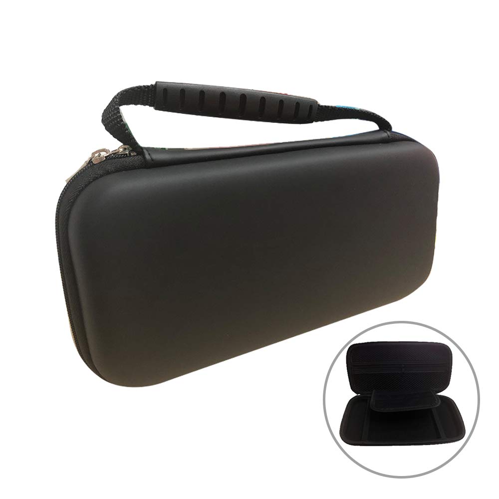 ELMK Ochranná přenosná rukojeť pro Nintendo Switch Lite, Ochranný kryt/pouzdro z EVA nylonu a popruhem pro Switch Lite, Kryt, Pouzdro, Kabelka, Taška, Switch,