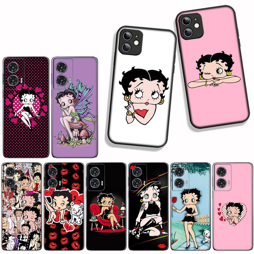 for Samsung Galaxy A07 A13 A12 A23 A42 A50 A51 A52 A53 A70 A71 A72 A21S A04 Note 20 9 8 10 Case Anime B-Bettys Kawaii B-Boops
