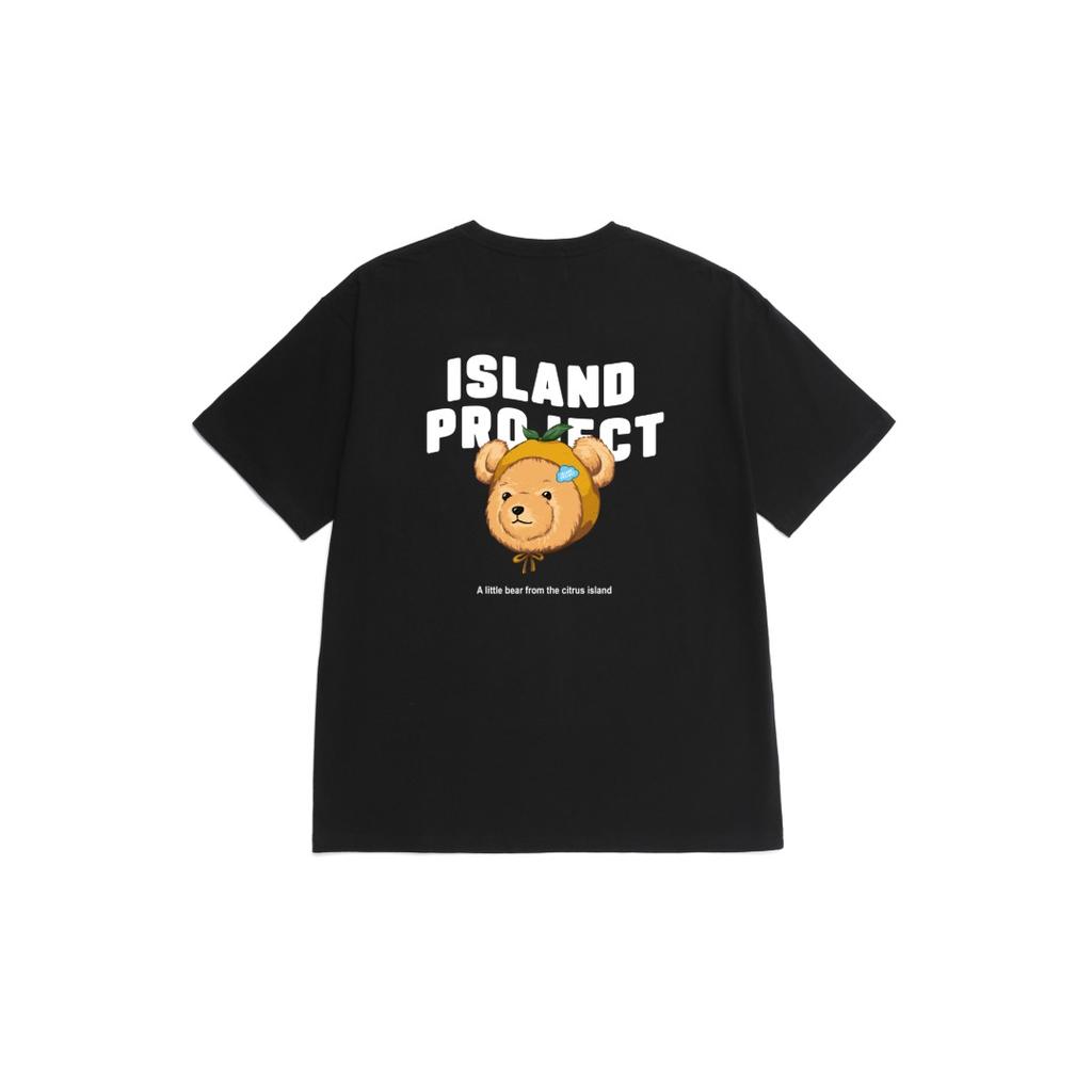 Aillaendeupeulojegteu Cloud Pin Bear T-Shirt - Black