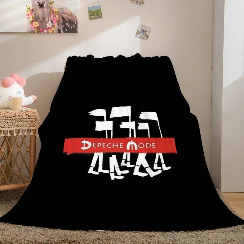 Coperte per divano per l'inverno A-Depeche A-Mode Personalizzate King Size Calde per Ginocchia Letto Pile Campeggio Morbide Soffici Coperte Microfibra Biancheria da letto