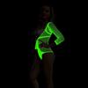 Sex underwear luminous sexy mesh one-piece stockings hollow tights y