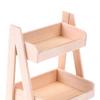 1:12  Dollhouse Wood Shelf Flower Stand Mini Furniture Model Toys