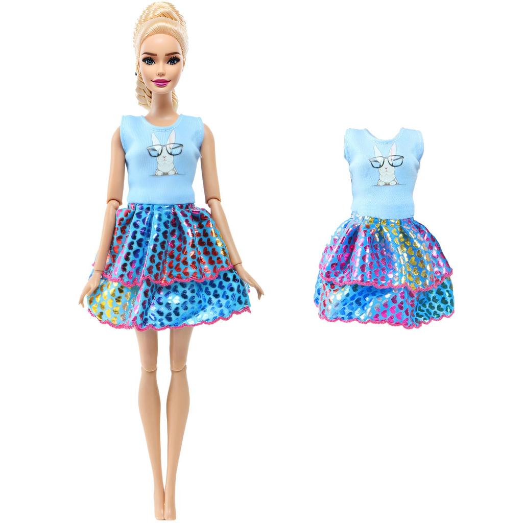 Doll Clothes for 30cm Girl Doll Lot Styles Dress Shorts Shirts Cute Outfits for 1/6 11.5 Inch Doll Girl Toy Kids Gift Accessories