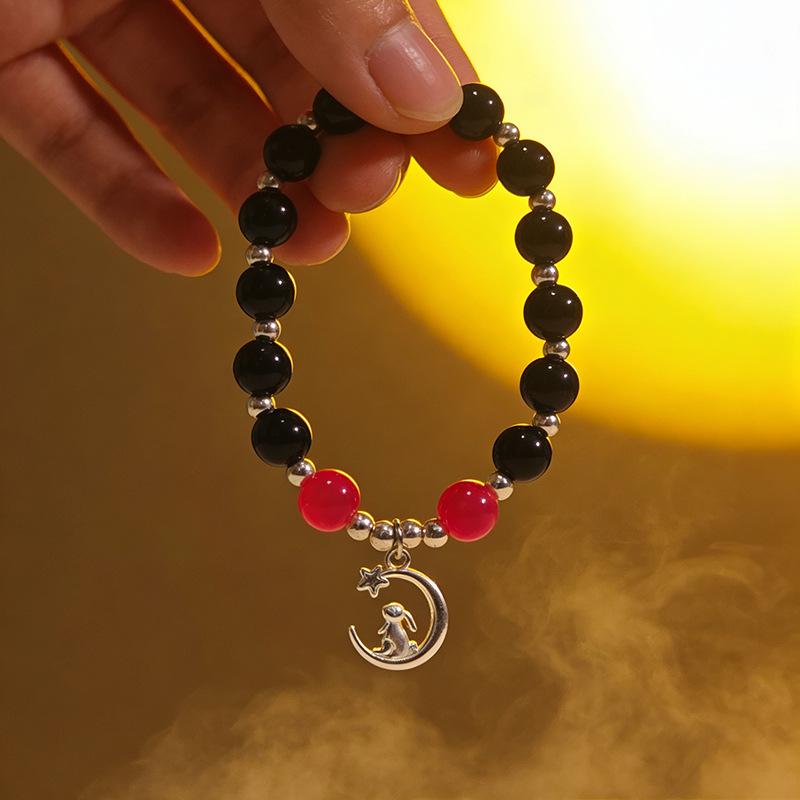 Summer Special Two-Tone Glass Beads Floral Bracelet – Luxurious & Soft Design for Women and Students