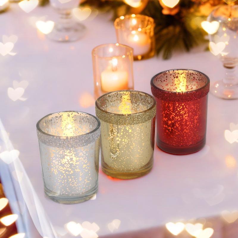 American Style Shining Halo Starry Sky Candle Holder for Christmas & Wedding Ceremonies
