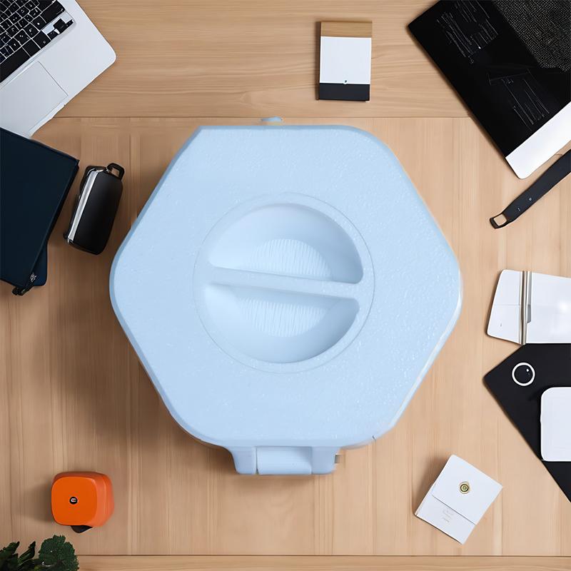 Organizador de Cabos Caixa Enrolador Giratória de Cabos Plástico Portátil Estojo de Armazenamento de Fios Armazenamento de Fio de Mouse Fio de Fone de Ouvido Escritório Casa